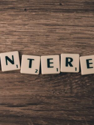 Pinterest Scarbble on Brown Wood